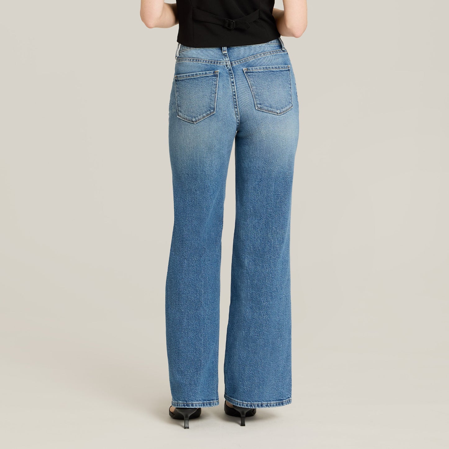 High Rise Wide Leg Gilmore