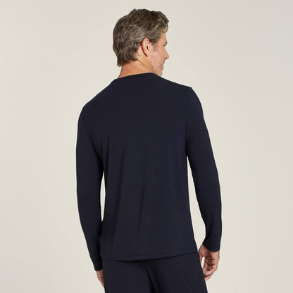 Pajama Long Sleeve Crew Neck