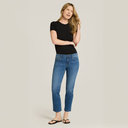 Mid Rise Slim Straight Logan Jeans